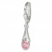 Silberdream SilberDream Ohrhänger Stein rosa Ohrring 925 Silber SDO514A Lagerräumung