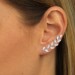 Silberdream SilberDream Ear Cuff Ranke Zirkonia Ohrringe Ohrklemme 925 Silber GSO429W Neueste Mode