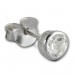 Silberdream SilberDream Ohrstecker Zirkonia Rund 4mm weiß 925 Silber SDO8508W Online Outlet