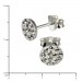 Silberdream SilberDream Ohrring Rund weiß 925er Silber Ohrstecker GSO252W Zeitlich begrenztes Angebot