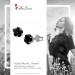 Silberdream SilberDream Ohrringe Blume 6mm Zirkonia schwarz Silber Ohrstecker SDO736S Tiefpreis