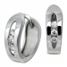 Silberdream SilberDream Creole 3er Zirkonia weiß 925 Sterling Silber Damen SDO4411W