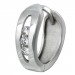 Silberdream SilberDream Creole 3er Zirkonia weiß 925 Sterling Silber Damen SDO4411W Super Sparpreis