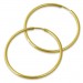 Silberdream GoldDream Creole Simply 50mm Ohrring 333 Gelbgold Echtschmuck GDO0005Y