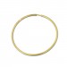 Silberdream GoldDream Creole Simply 50mm Ohrring 333 Gelbgold Echtschmuck GDO0005Y Kostenlose Rückgabe