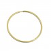 Silberdream GoldDream Creole Simply 50mm Ohrring 333 Gelbgold Echtschmuck GDO0005Y Kostenlose Rückgabe