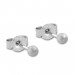 Silberdream SilberDream Ohrstecker 3er Set Kugel matt 925 Silber Ohrring SDS811M Letzte 3 Tage