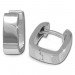 Silberdream SilberDream Creole Glanz eckig 925 Sterling Silber Ohrring SDO347S