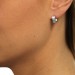 Silberdream SilberDream Creole Glanz eckig 925 Sterling Silber Ohrring SDO347S Bis zu 50% Rabatt
