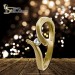 Silberdream GoldDream Gold Ring Wave Zirkonia Gr.56 333er Gelbgold GDR531Y56 Begrenzt auf 3 Tage