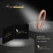 Silberdream GoldDream Gold Ring Zirkonia weiß Gr.56 333er Rosegold GDR504E56 Schlussverkauf