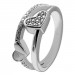 Silberdream SilberDream Ring Herzen Zirkonia weiß Gr.56 aus 925er Silber Damen SDR410W56