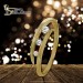 Silberdream GoldDream Gold Ring Gr.58 3er Zirkonia weiß 333er Gelbgold GDR529Y58 Fabrik Onlineshop