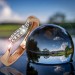 Silberdream GoldDream Gold Ring Welle Zirkonia weiß Gr.58 333er Rosegold GDR501E58 Exklusivangebot