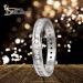Silberdream GoldDream Gold Ring Gr.54 Zirkonia weiß 333er Weißgold GDR520J54 Kauf eins, bekomm eins gratis