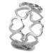 Silberdream SilberDream Ring Herzen Gr. 52 Sterling 925er Silber SDR400J52