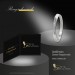 Silberdream GoldDream Gold Ring Gr.58 Swing Zirkonia weiß 333er Weißgold GDR523J58 Riesige Ersparnisse