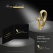 Silberdream GoldDream Gold Ring Wave Zirkonia Gr.54 333er Gelbgold GDR531Y54 Tiefpreis