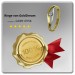 Silberdream GoldDream Gold Ring Welle Zirkonia weiß Gr.58 333er Gelbgold GDR510T58 Kostenlose Rückgabe