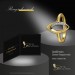 Silberdream GoldDream Gold Ring Leaf Gr.60 Zirkonia 333er Gelbgold GDR527Y60 Neueste Stile