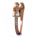 Silberdream GoldDream Gold Ring Gr.58 Zirkonia weiß 333er Rosegold GDR526E58