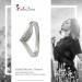 Silberdream SilberDream Ring Wave Zirkonia weiß Gr.60 aus 925er Silber SDR421W60 Weihnachtsangebot