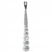 Silberdream SilberDream Ketten Anhänger -Balls- Zirkonia weiß 925 Silber Damen SDH4393W