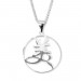 Silberdream SilberDream Set Kette und Chinesisch Anhänger Beauty 925 Silber MXK17