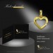 Silberdream GoldDream Kettenanhänger Herz Zirkonia 375 Gold Anhänger Echtschmuck GDH003Y Super Rabatt
