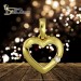 Silberdream GoldDream Kettenanhänger Herz Zirkonia 375 Gold Anhänger Echtschmuck GDH003Y Super Rabatt