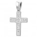 Silberdream SilberDream Ketten Anhänger -Kreuz- Zirkonia weiß 925 Silber SDH4389W Kostenloser Versand international